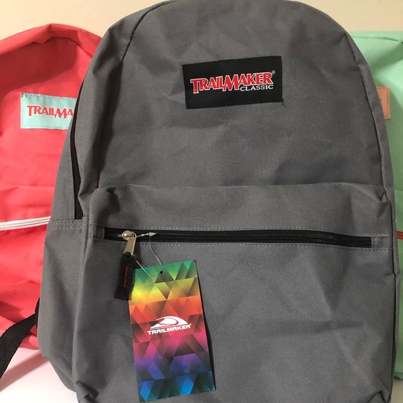 Trailmaker 16” School Book Bag New 3 For 1 Price - Picture 4 of 5